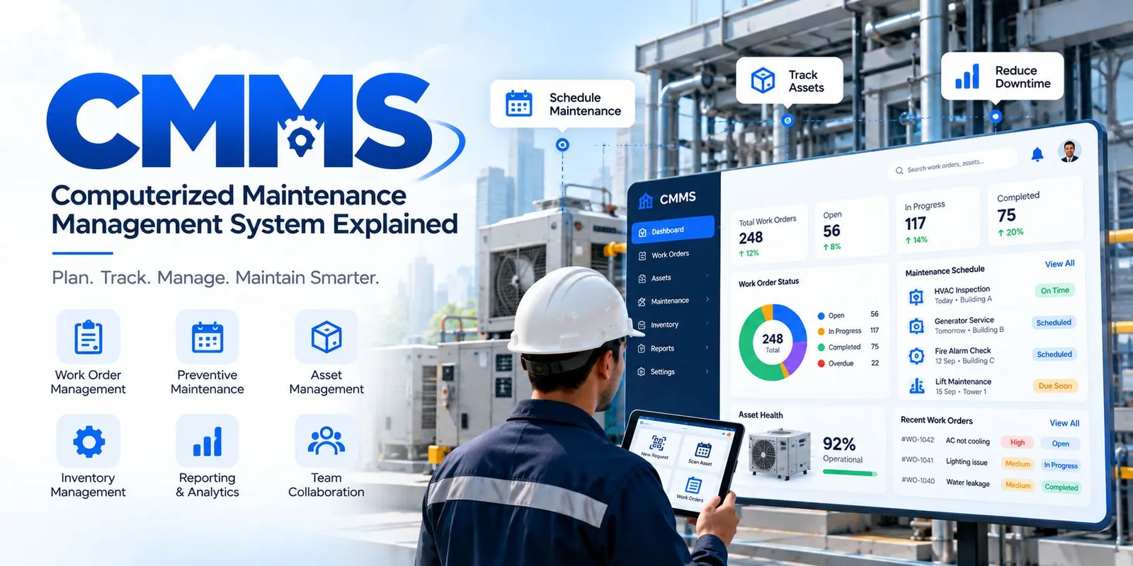 What Is CMMS Software? Computerized Maintenance Management System Explained