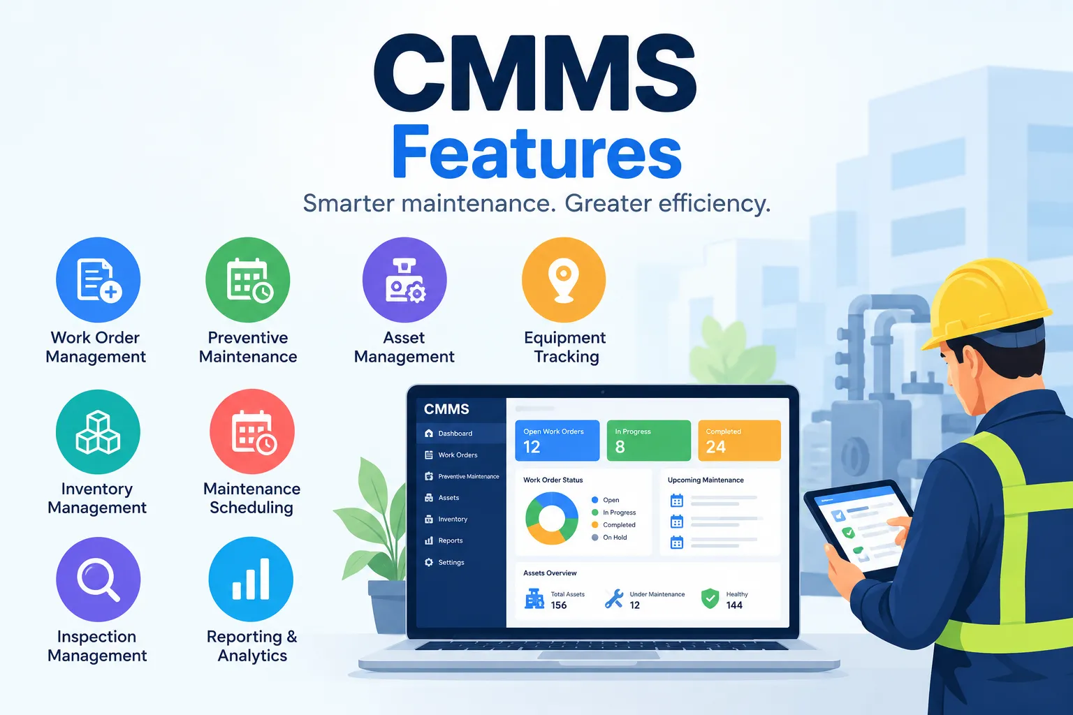 15 CMMS Features: Key Features of CMMS Software