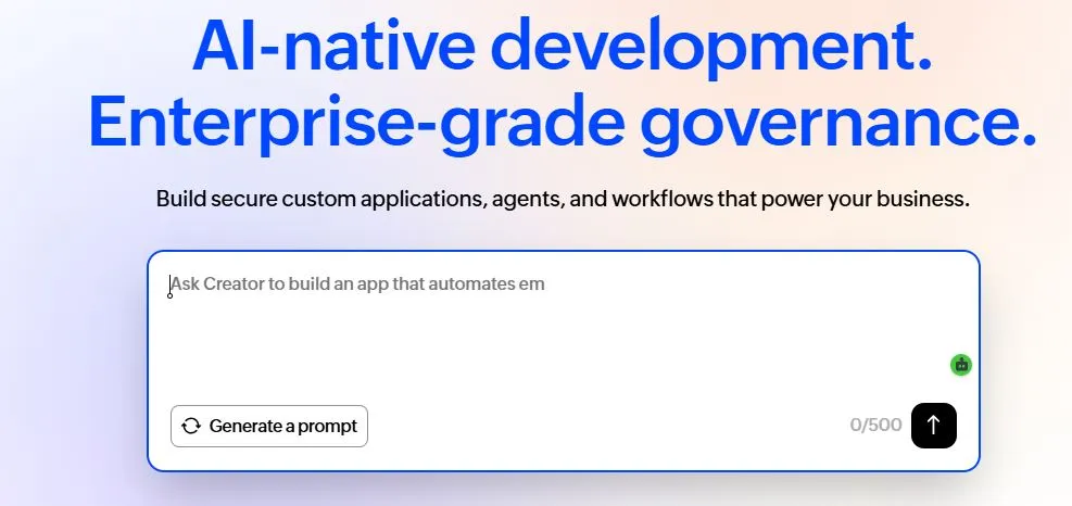 Zoho Creator