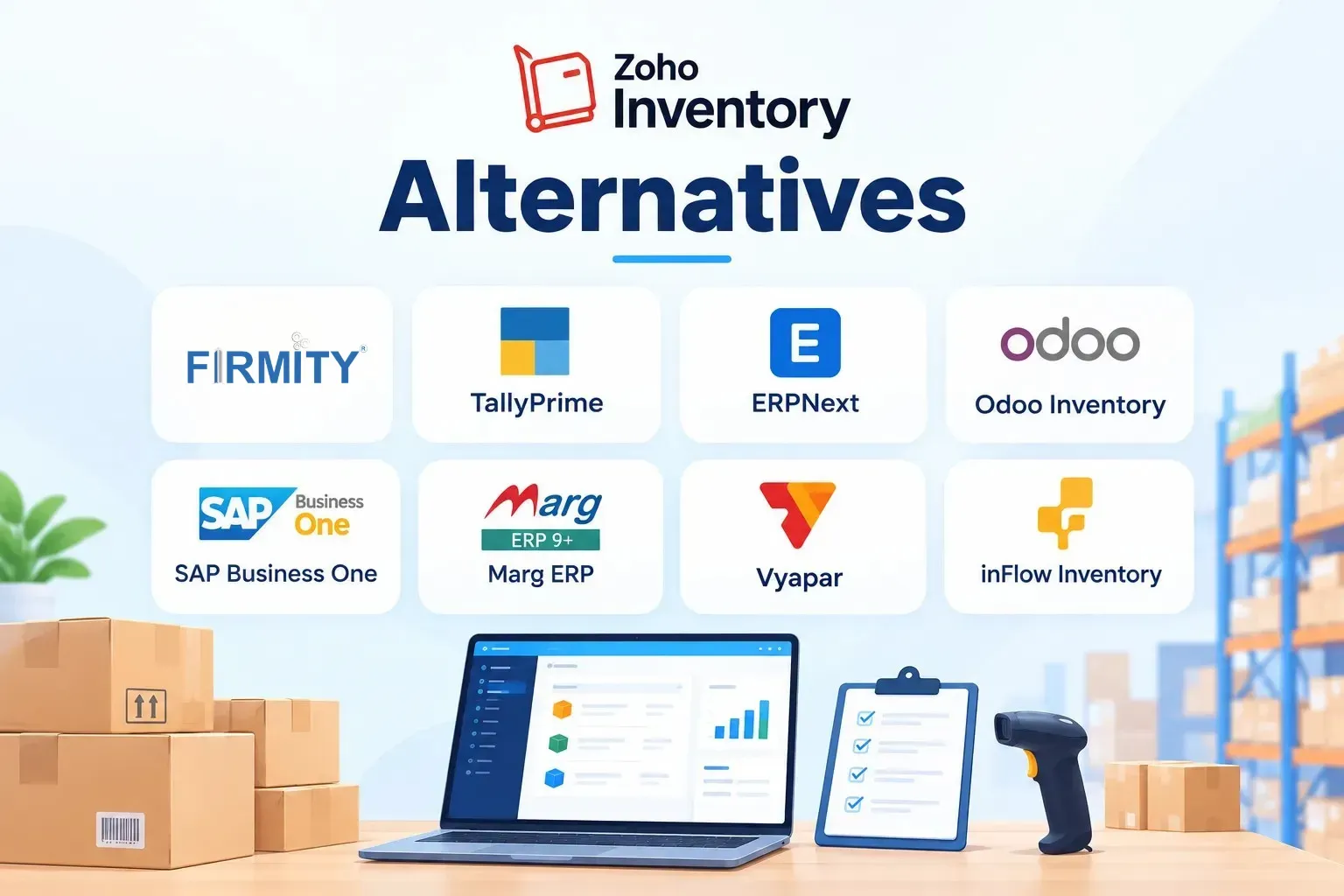 Zoho Inventory Alternatives: Best Inventory Management Software to Consider