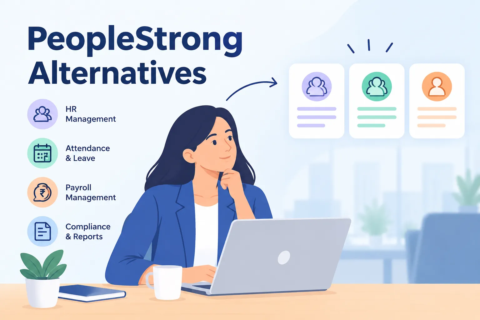 4 Best PeopleStrong Alternatives in 2026 (Compared for Indian Businesses)