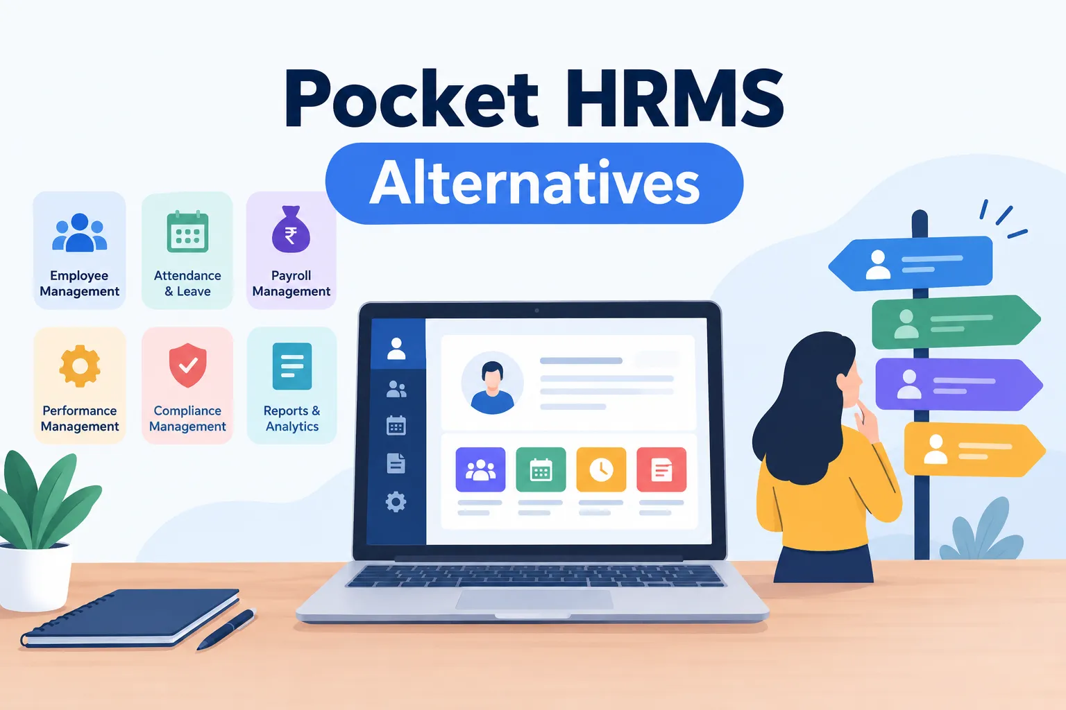 7 Best Pocket HRMS Alternatives in 2026 (Compared for Indian Businesses)