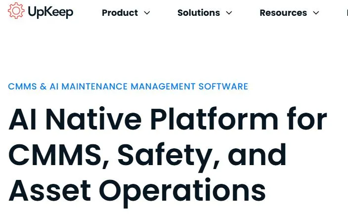 upkeep CMMS 